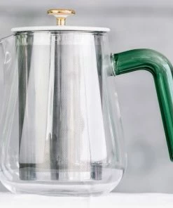 Carl Henkel Kaffeekanne X-TRACT-BREW ARCA, Green Handle