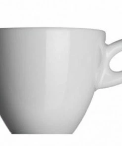 Collezione ALTA Cappuccinotasse Von Porzellanfabrik Walküre, Weiß