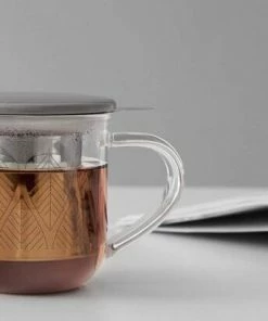 Viva Scandinavia Glastasse Eva Mit Filter, Brauner Deckel -LEONARDO SHOP eva ambiente 1