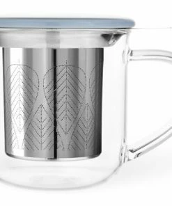 Viva Scandinavia Glastasse Eva Mit Filter, Blauer Deckel